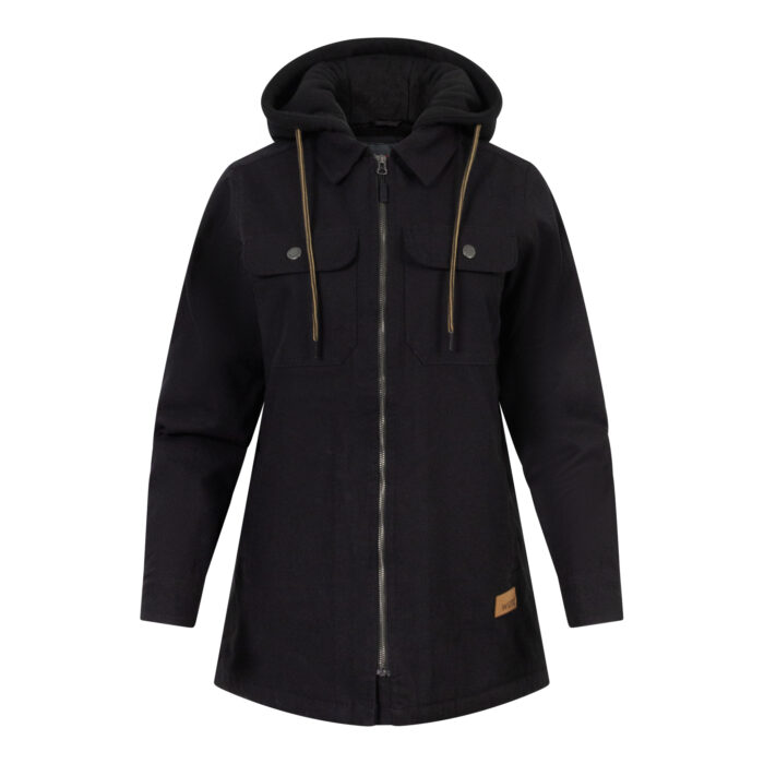 Women’s Work Jacket with Sherpa Lining and Hood